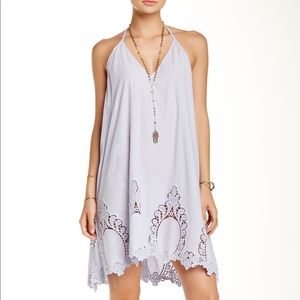 Free People Easy Livin' Slip Dress in Light Perri